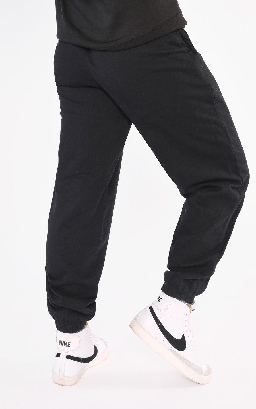 Limited Edition Black Cuffed Joggers