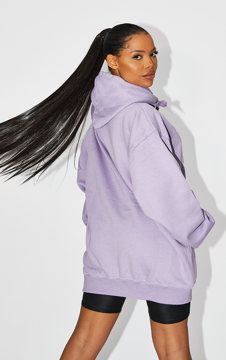 Stop Being A Brat Lilac Hoodie