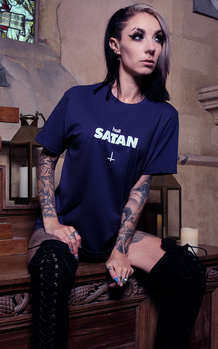 Hail Satan Halloween Collection T-Shirt