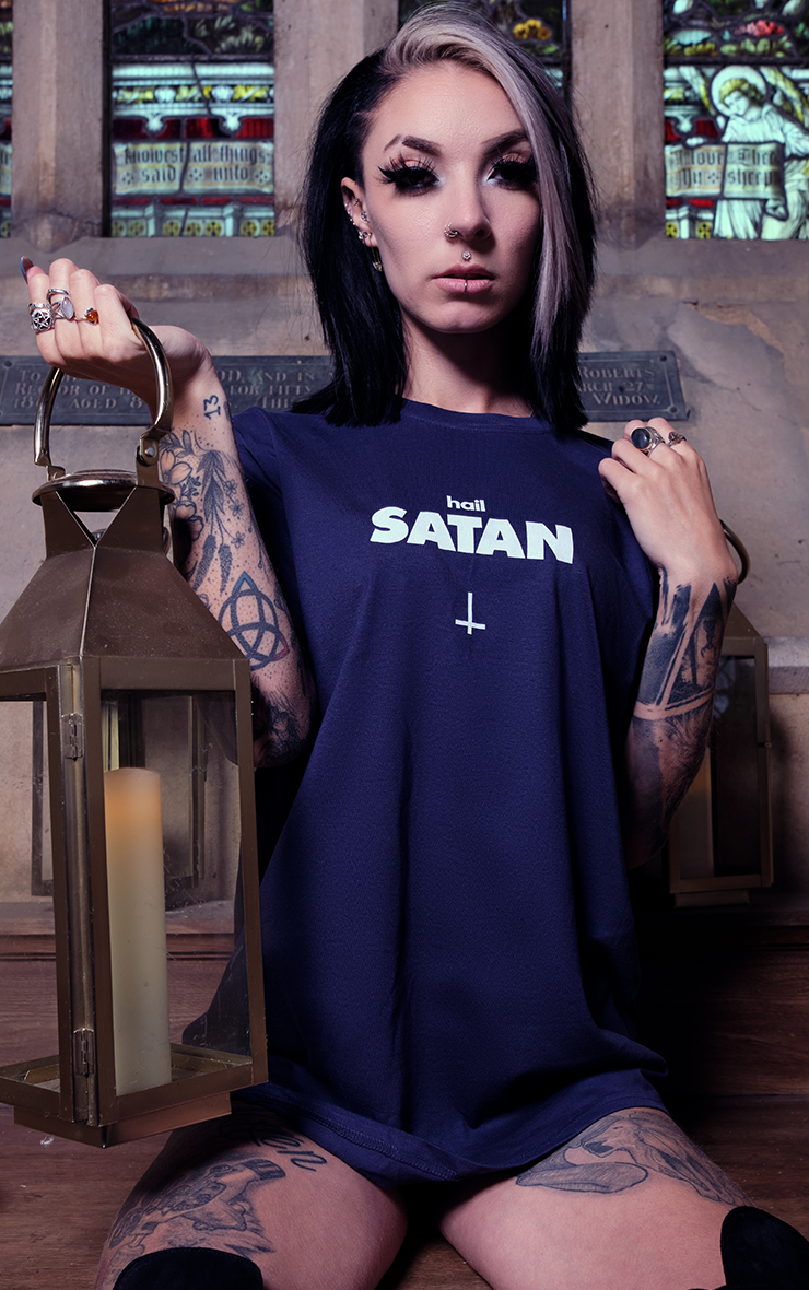 Hail Satan Halloween Collection T-Shirt