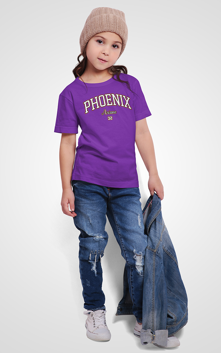 Phoenix Arizona Salt River Valley Purple Kids Unisex Children's T-Shirt