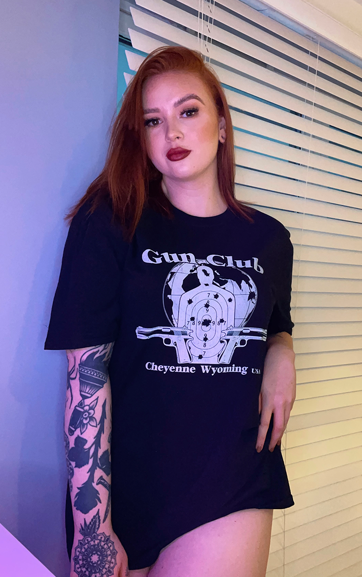 Wyoming Gun Club Black T-Shirt