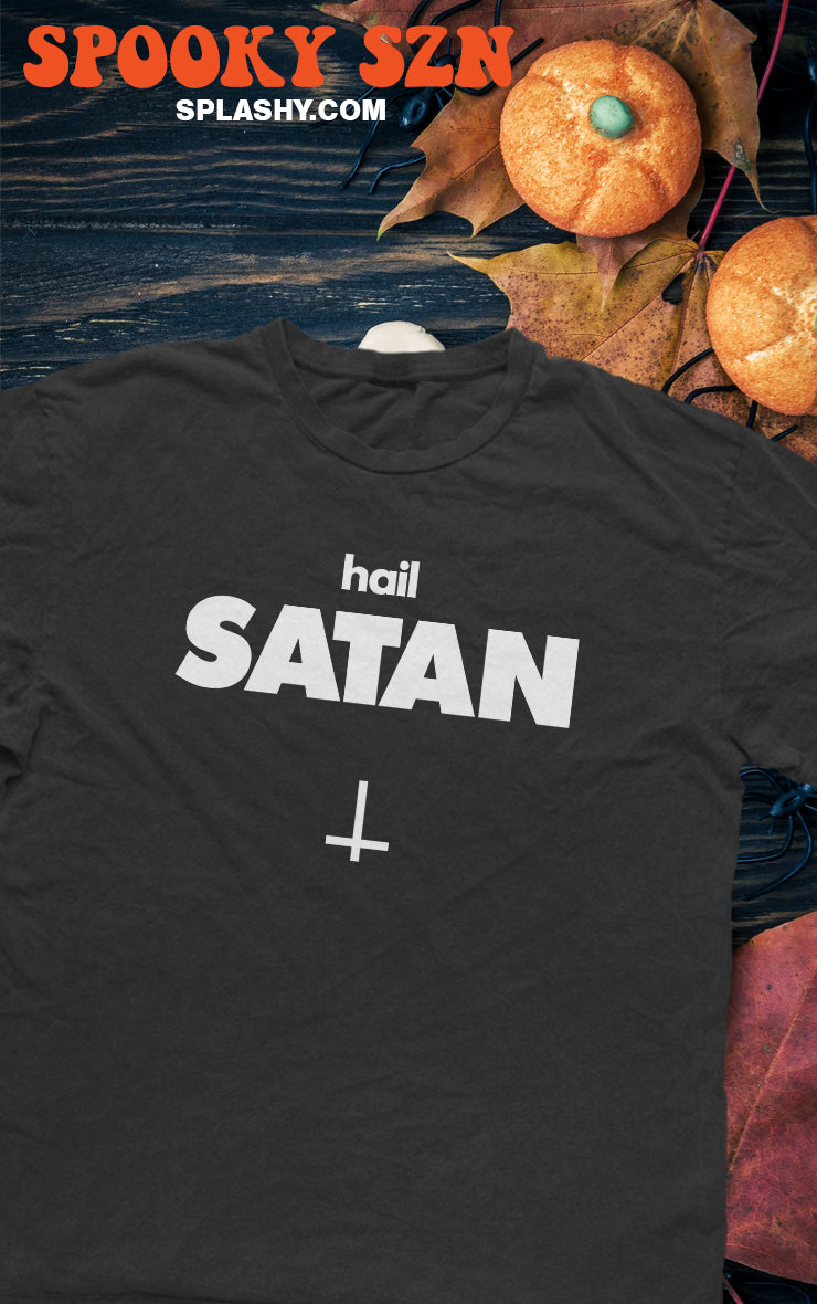 Hail Satan Halloween Collection T-Shirt