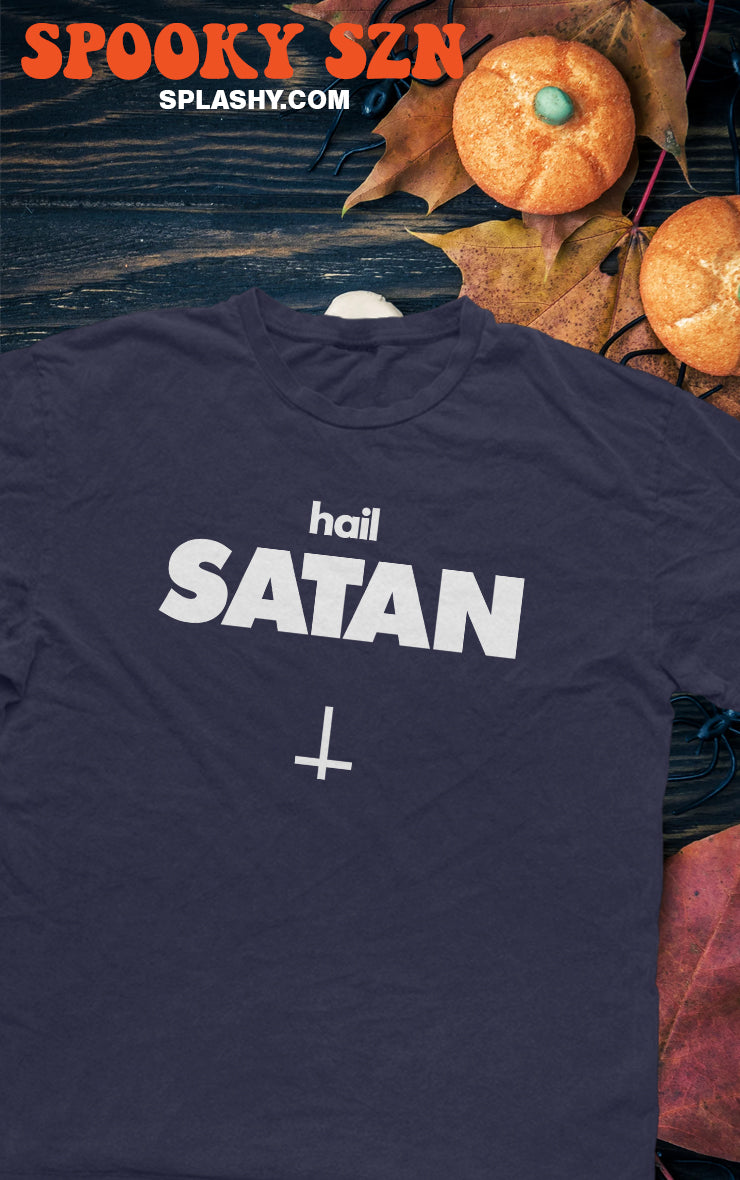 Hail Satan Halloween Collection T-Shirt
