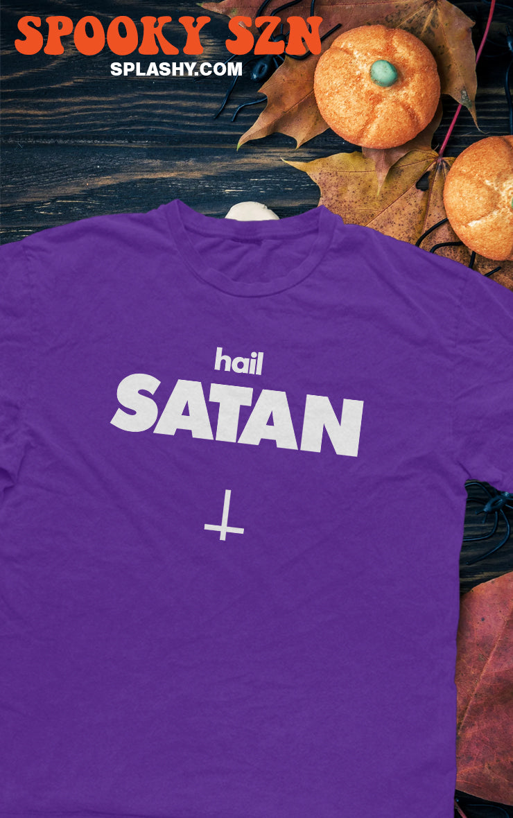 Hail Satan Halloween Collection T-Shirt