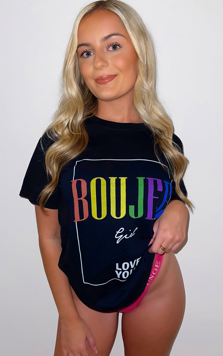 Boujee Girl Love Yourself Black T-Shirt