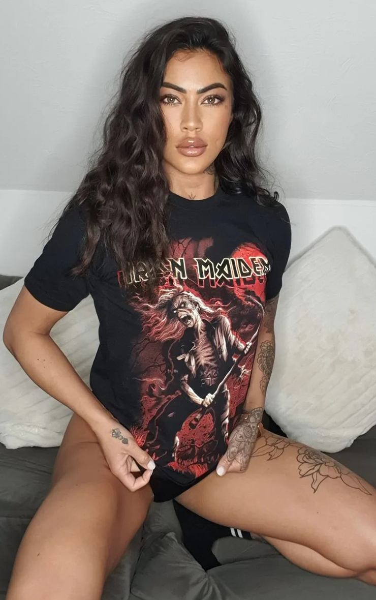 Iron Maiden Benjamin Breeg Black T-Shirt