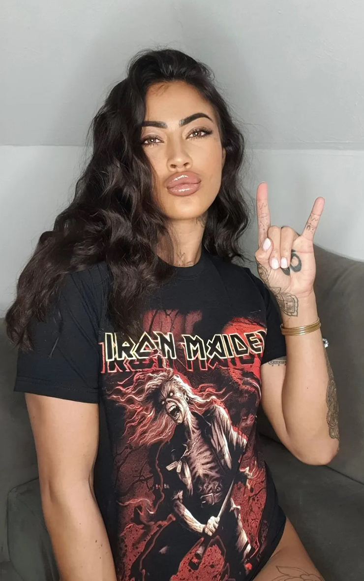 Iron Maiden Benjamin Breeg Black T-Shirt