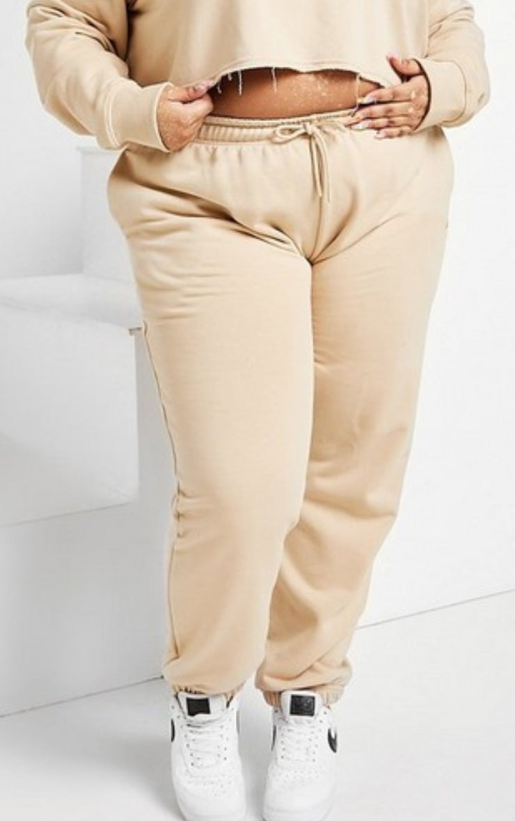 Plus Size Boyfriend Joggers