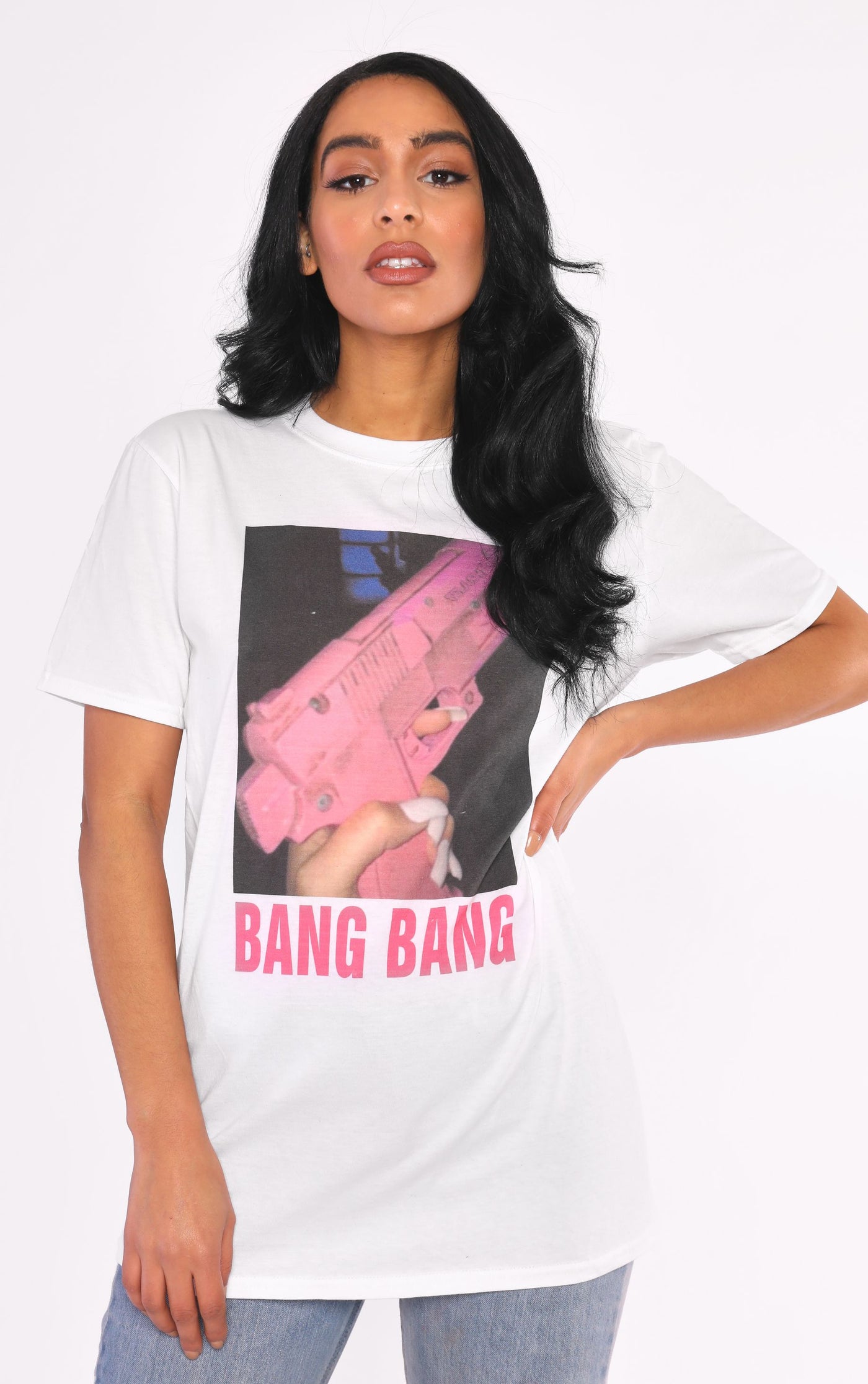 Bang Bang White T-Shirt