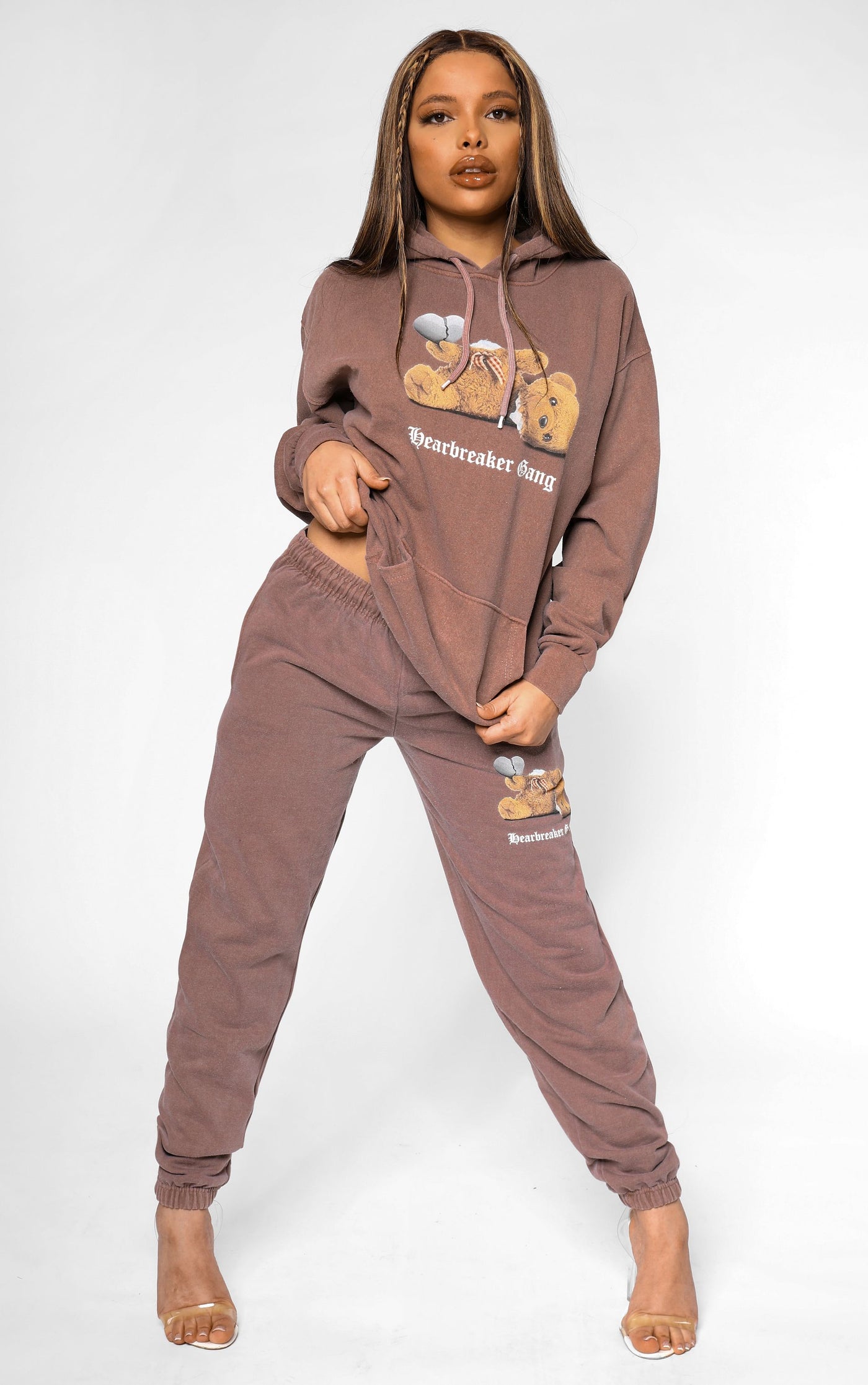 Heartbreaker Gang Teddy Bear 🧸 Chocolate Tracksuit